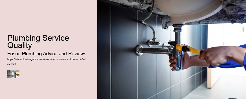 Plumbing Service Quality